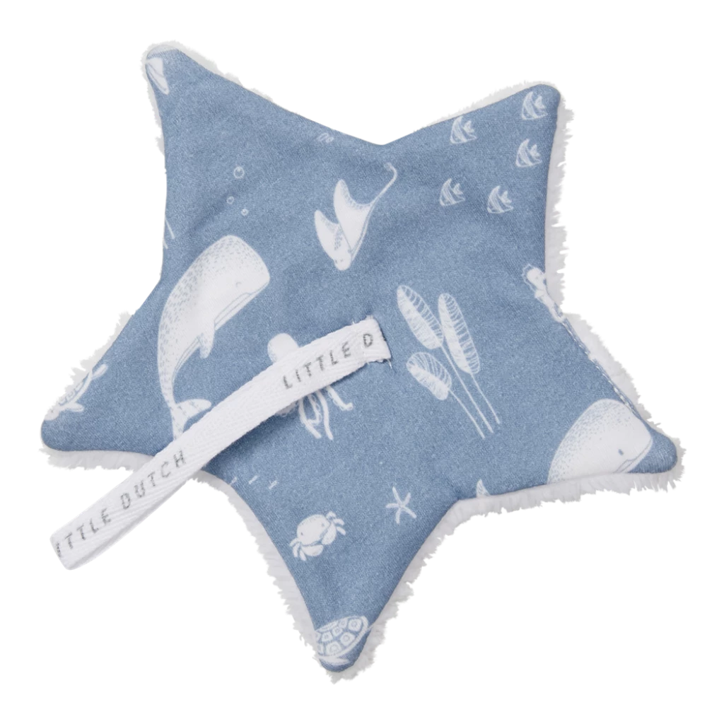 Little Dutch Pacifier Cloth - Ocean Blue 1 Little Dutch Pacifier Cloth - Ocean Blue