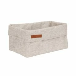 Little Dutch Large Storage Basket - Pure Grey