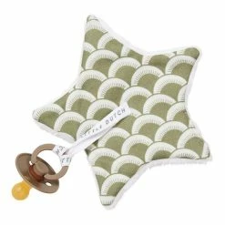 Little Dutch Pacifier Cloth - Sunrise Olive