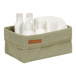 Little Dutch Large Storage Basket - Pure Olive