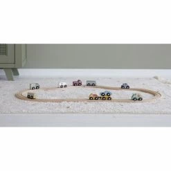 Little Dutch Railway Train Extension - Vehicles Set