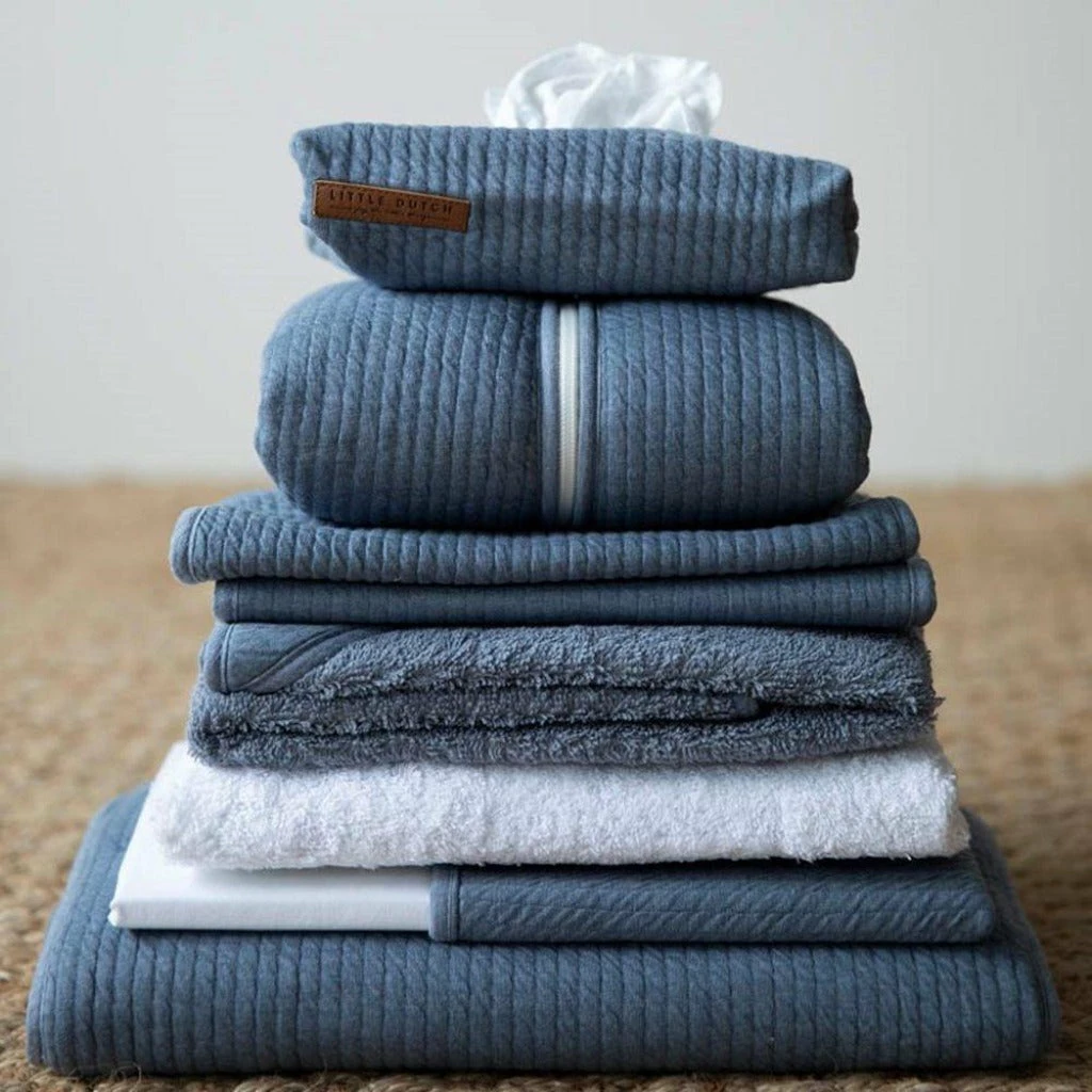 Little Dutch Winter Sleeping Bag 90cm - Pure Blue 2 Little Dutch Winter Sleeping Bag 90cm - Pure Blue