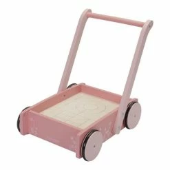 Little Dutch Blocks Trolley (Baby Walker) - Wild Flowers