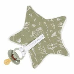 Little Dutch Pacifier Cloth - Wild Flowers Olive