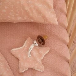 Little Dutch Pacifier Cloth - Wild Flowers Pink