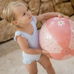 Little Dutch Little Pink Flowers Beach Ball 35 Cm