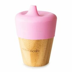 Eco Rascals Bamboo Cup With Sippy Feeder (Various Colours)