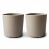 Mushie Drinking Cup (Set Of 2) - Vanilla