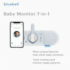 Bebelephant Bluebell Smart Baby Monitor: 7-in-1