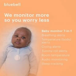 Bebelephant Bluebell Smart Baby Monitor: 8-in-1