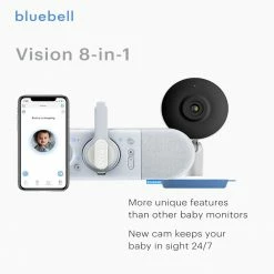 Bebelephant Bluebell Smart Baby Monitor: 8-in-1