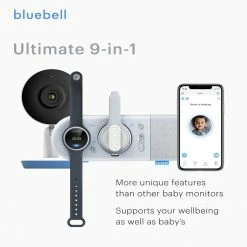 Bebelephant Bluebell Smart Baby Monitor: 9-in-1