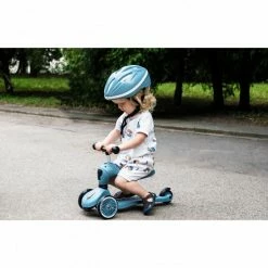 Vida Kids Scoot And Ride - Highway Kick 1 2in1 Scooter Steel
