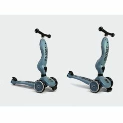 Vida Kids Scoot And Ride - Highway Kick 1 2in1 Scooter Steel