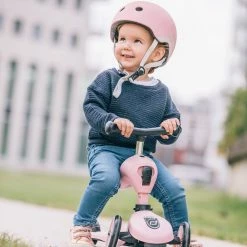 Vida Kids Scoot And Ride Safety Helmet With LED Rose