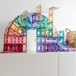 Connetix Tiles - Pastel 202 Piece Mega Pack 15 Connetix Tiles - Pastel 202 Piece Mega Pack