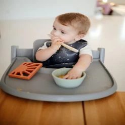 Mushie Silicone Suction Bowl - Natural