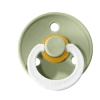 BIBS COLOUR Natural Rubber Pacifier - Sage (Glow In The Dark)