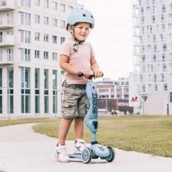 Vida Kids Scoot And Ride - Highway Kick 1 2in1 Scooter Steel