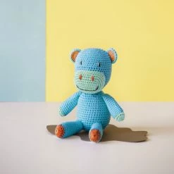 Global Affairs Crochet Hippo Coral Organic Cotton