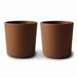 Mushie Drinking Cup (Set Of 2) - Caramel