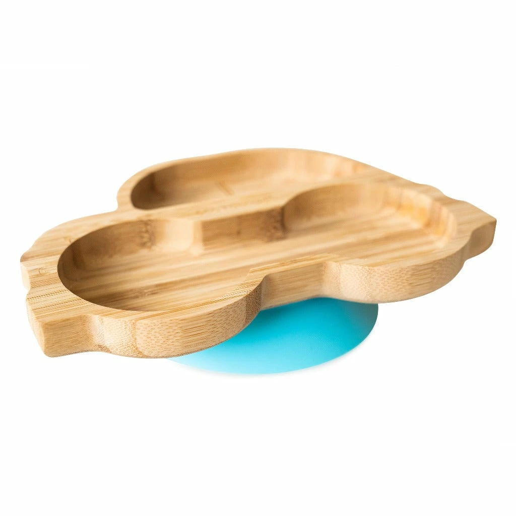 Eco Rascals Bamboo Suction Plate - Car 2 Eco Rascals Bamboo Suction Plate - Car