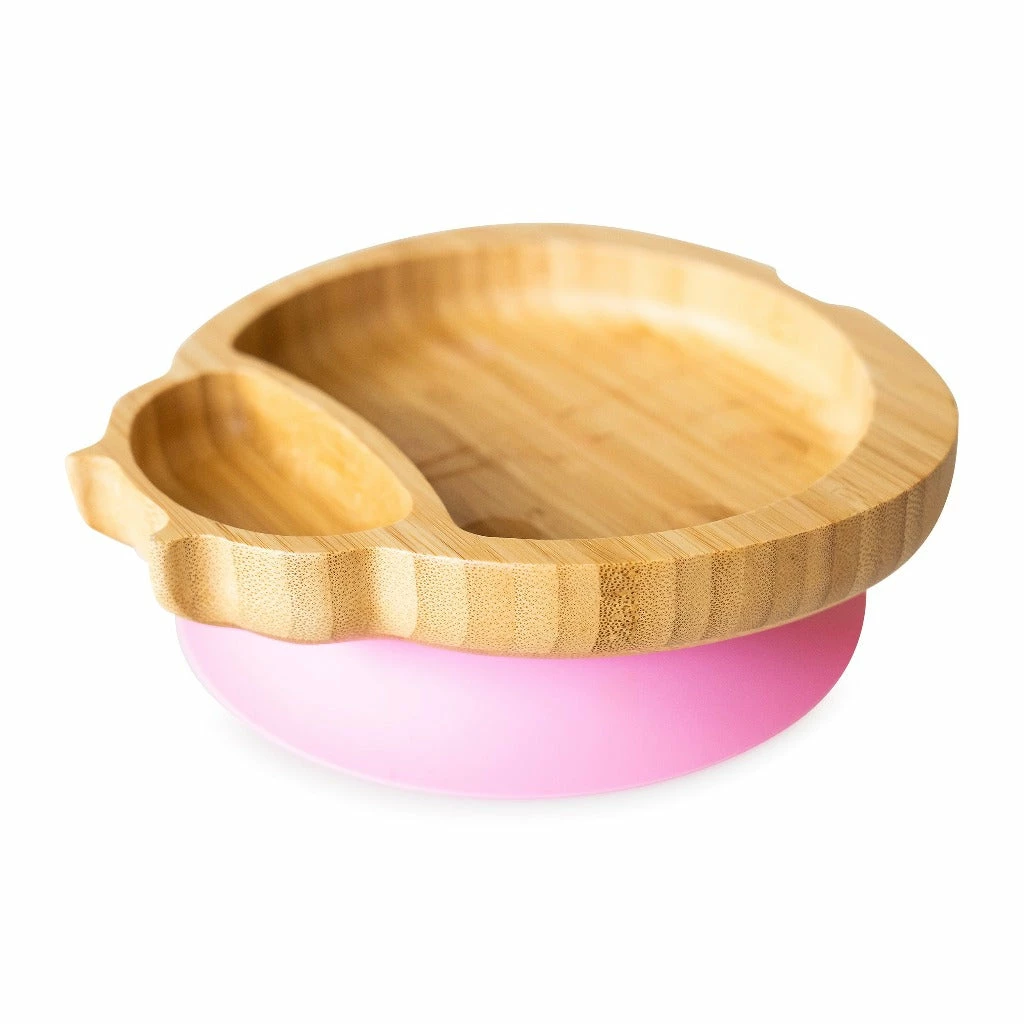 Eco Rascals Bamboo Suction Plate - Ladybird 6 Eco Rascals Bamboo Suction Plate - Ladybird