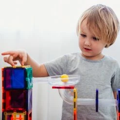 Connetix Tiles - Rainbow 92 Piece Ball Run Pack