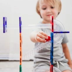 Connetix Tiles - Rainbow 92 Piece Ball Run Pack