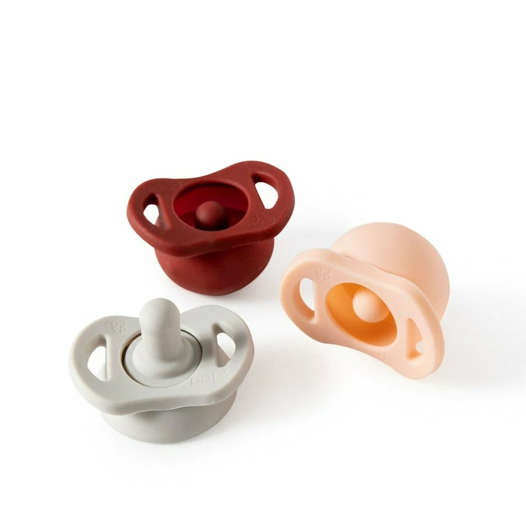DODDLE & CO Pop & Go Pacifier - Upper Rust + Just Peachy + Cream Of The Crop (Triple Pack) 7 DODDLE & CO Pop & Go Pacifier - Upper Rust + Just Peachy + Cream Of The Crop (Triple Pack)