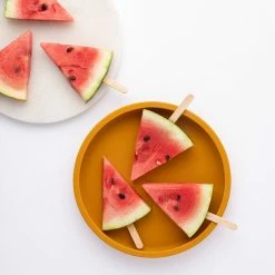 Eco Rascals Silicone Plate With Removable Divider - Mustard