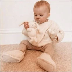 BIBS COLOUR Natural Rubber Pacifier - Dark Oak (Glow In The Dark)