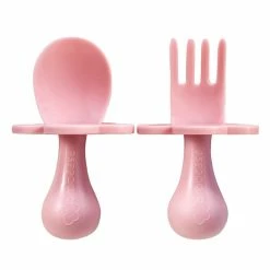 Bebelephant Grabease Ergonomic Utensils - Blush