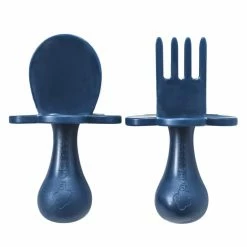 Bebelephant Grabease Ergonomic Utensils - Navy MEAL TIMES