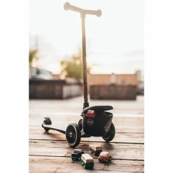 Vida Kids Scoot And Ride - Highway Kick 2 Scooter Brown Lines