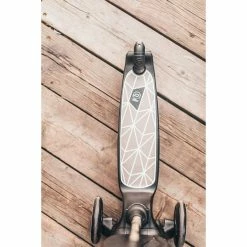 Vida Kids Scoot And Ride - Highway Kick 2 Scooter Brown Lines