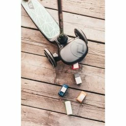 Vida Kids Scoot And Ride - Highway Kick 2 Scooter Green Lines