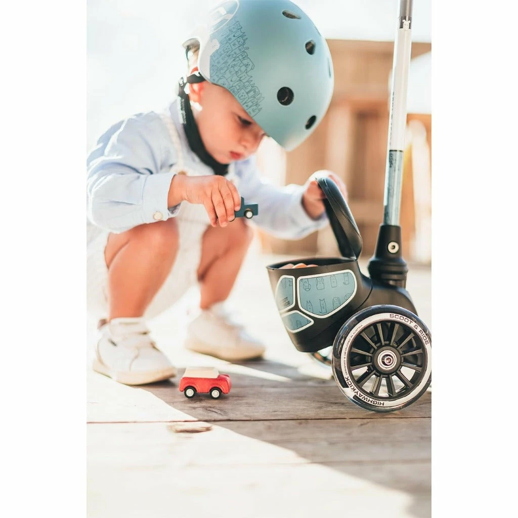 Vida Kids Scoot And Ride - Highway Kick 2 Scooter Reflective Steel 2 Vida Kids Scoot And Ride - Highway Kick 2 Scooter Reflective Steel