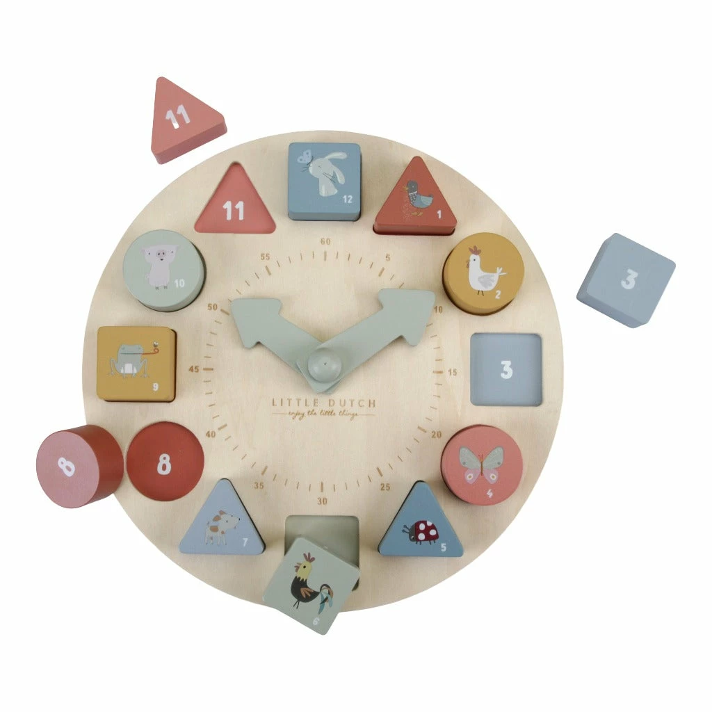 Little Dutch Puzzle Clock 1 Little Dutch Puzzle Clock