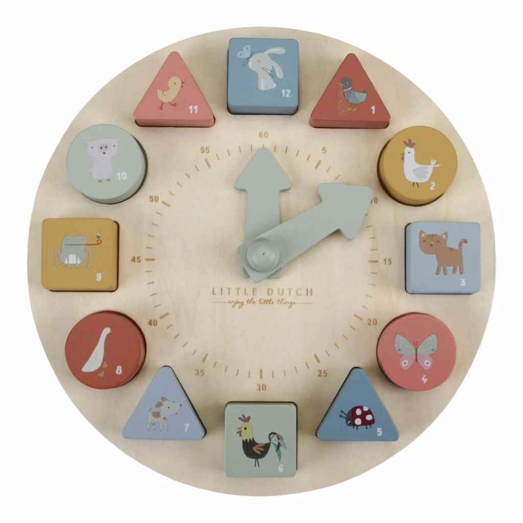 Little Dutch Puzzle Clock 3 Little Dutch Puzzle Clock