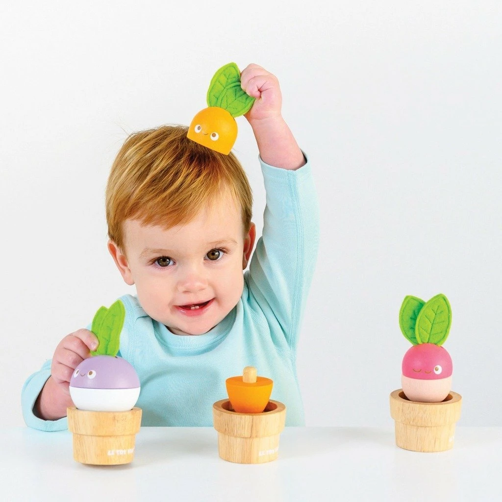 Le Toy Van Stacking Veggies 2 Le Toy Van Stacking Veggies