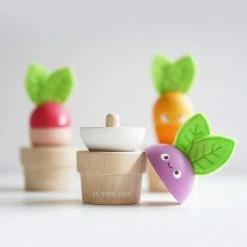 Le Toy Van Stacking Veggies 6 Le Toy Van Stacking Veggies