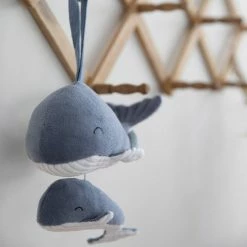 Little Dutch Music Box Whale - Ocean Blue Little Dutch Baby Sensory Play