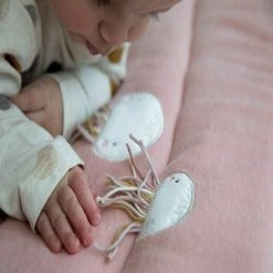 Little Dutch Playpen Mat - Ocean Pink