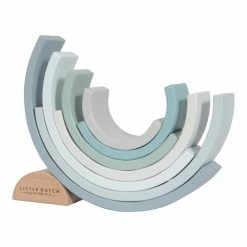 Little Dutch Rainbow Stacker - Blue