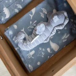 Little Dutch Rattle Toy Seahorse - Ocean Blue