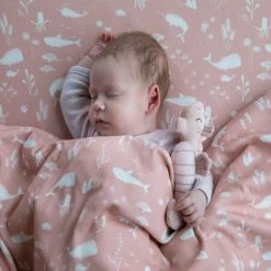 Little Dutch Rattle Toy Seahorse - Ocean Pink