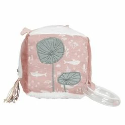 Little Dutch Soft Activity Cube - Ocean Pink