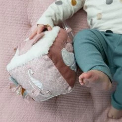 Little Dutch Soft Activity Cube - Ocean Pink