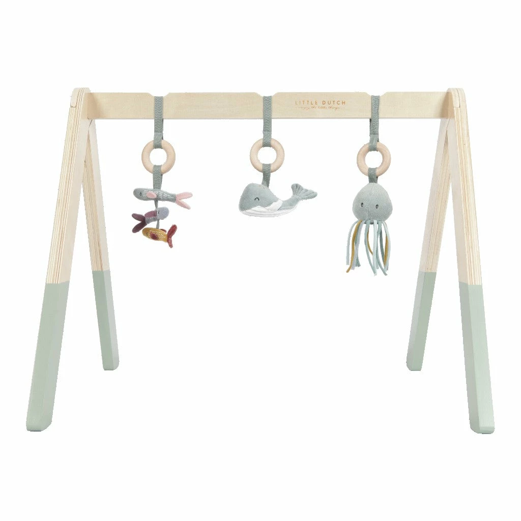 Little Dutch Wooden Baby Gym - Ocean Mint 1 Little Dutch Wooden Baby Gym - Ocean Mint